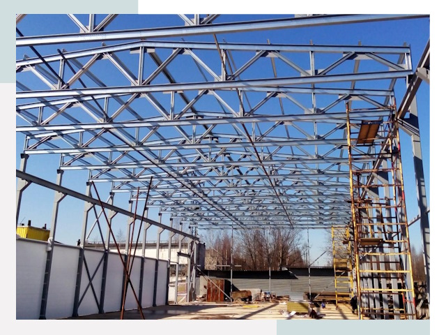 Строительство цехов в Петергоф от 628 руб. под ключ