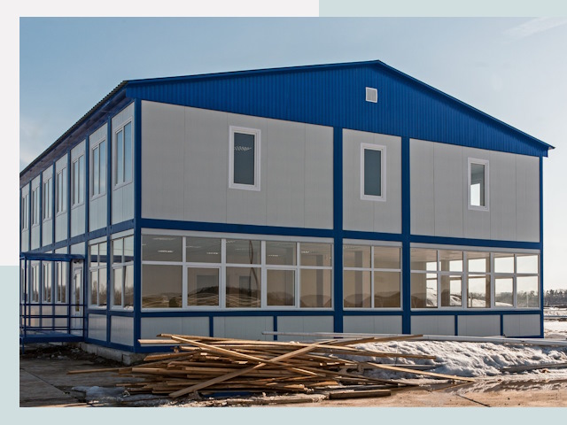 Строительство магазинов в Петергофе