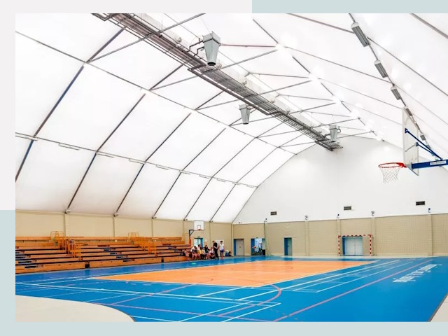 Строительство спортивных залов в Петергофе