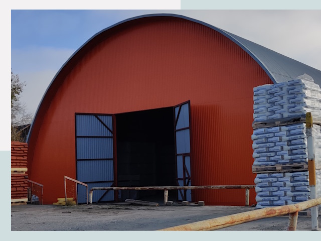 Полукруглые ангары по цене от 628 руб. в Петергоф