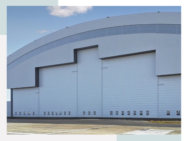 Раздвижные ангары в Петергофе