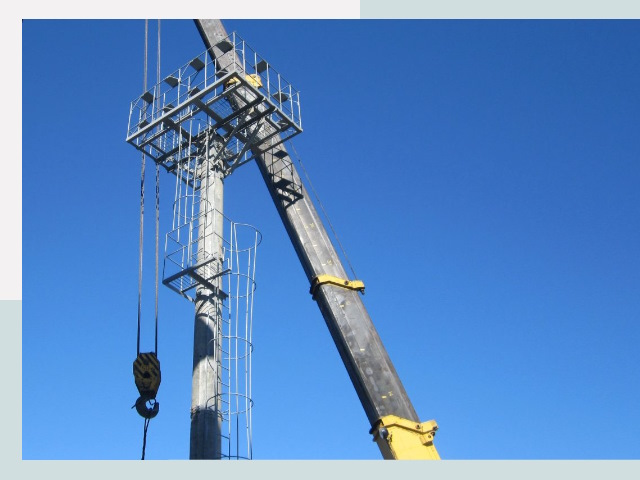 Монтаж осветительных мачт в Петергоф от 628 руб.