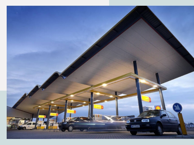 Навесы для АЗС в Петергоф от 628 руб. - Защита и комфорт