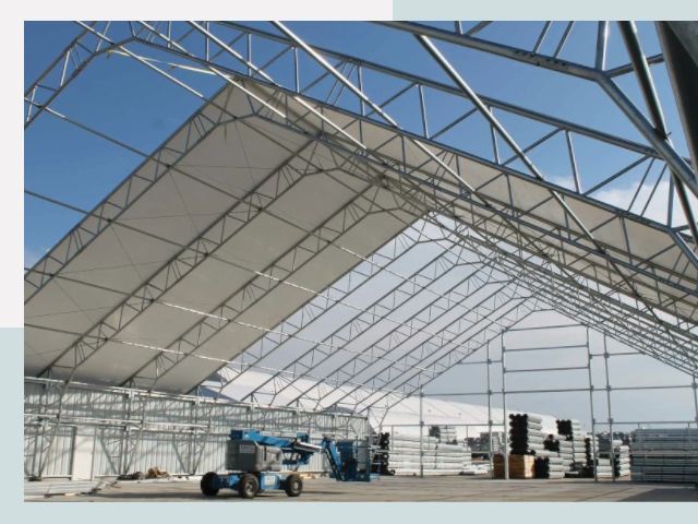 Каркасно-тентовые сооружения от СтальСтрой-Птф по цене 628 руб.