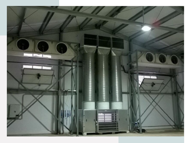 Инженерные системы для ангаров в Петергофе