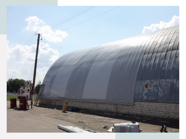 Ремонт ангаров в Петергофе